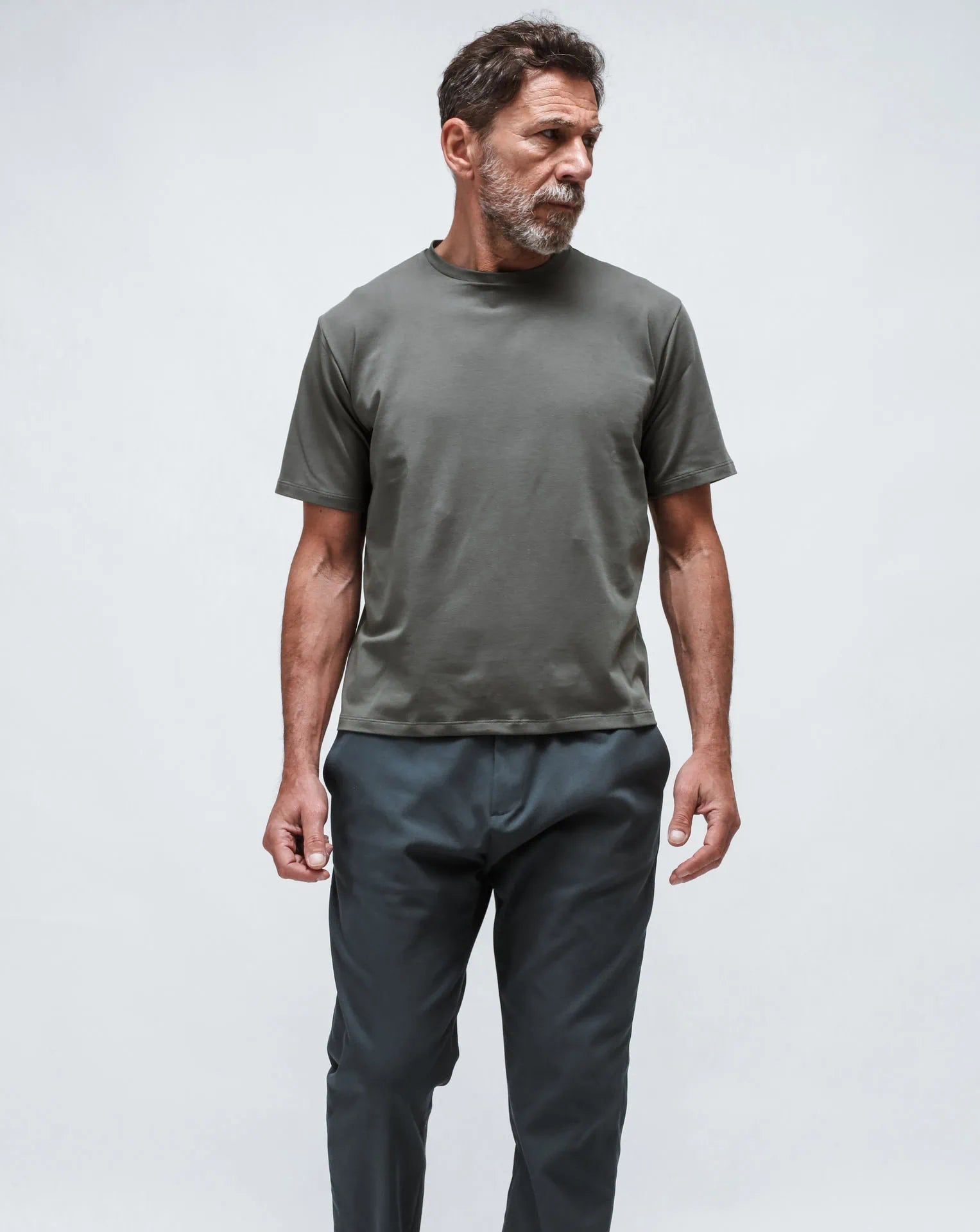 Men's Military Green Classic T-Shirt