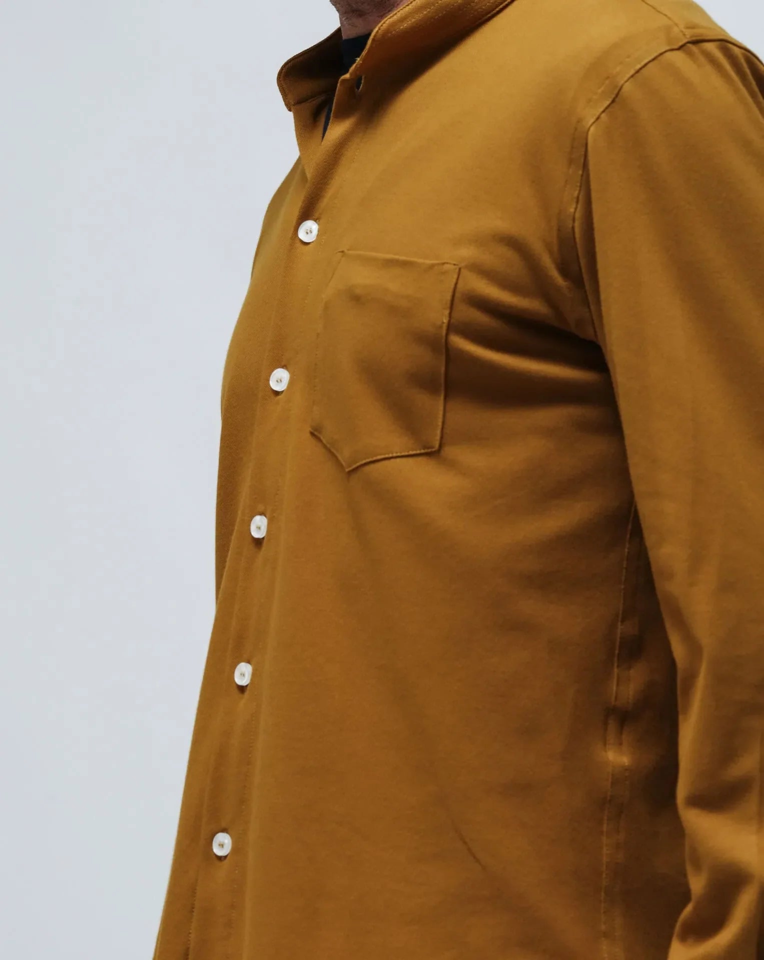 Okra Korean Shirt-Jacket