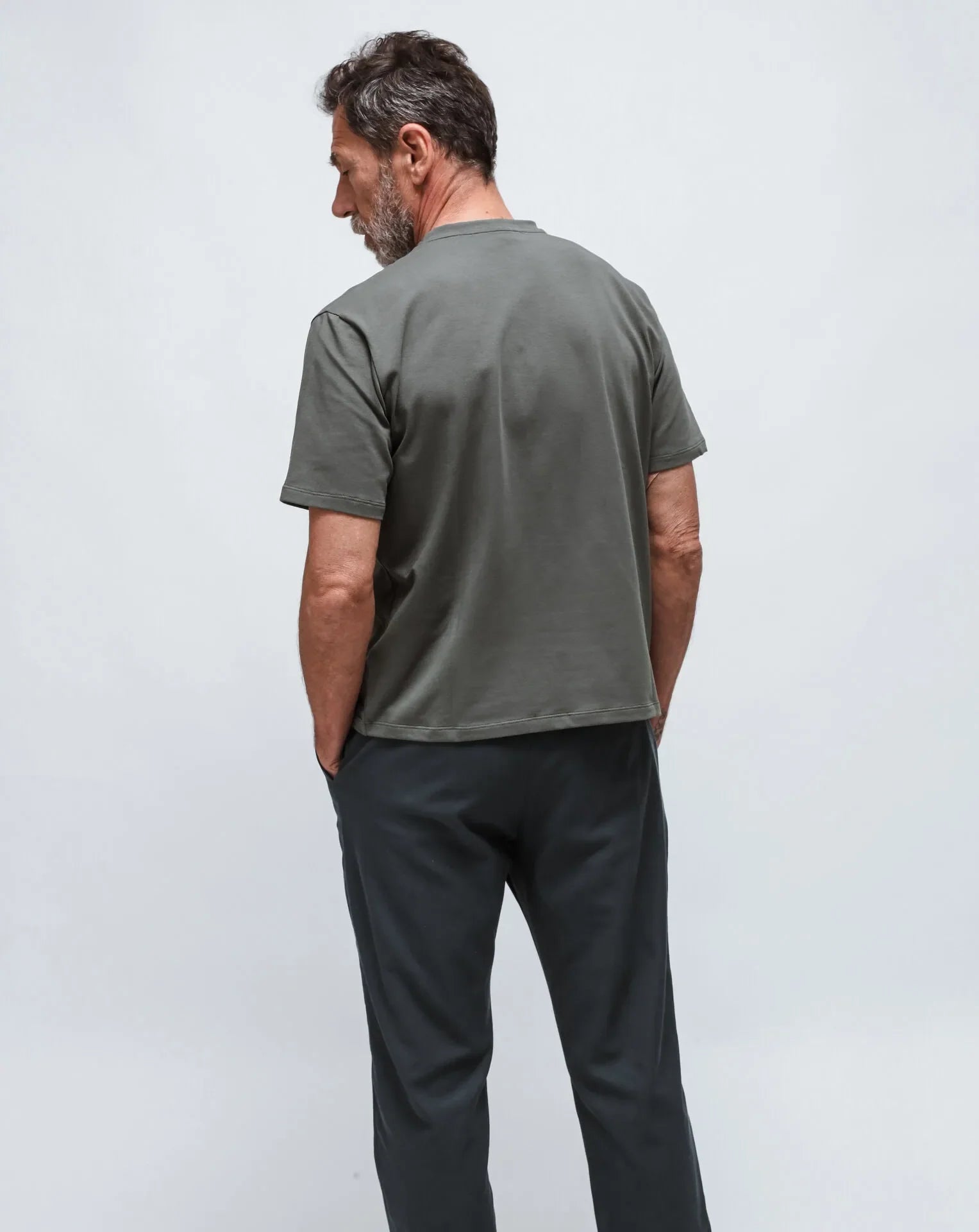 Men's Military Green Classic T-Shirt