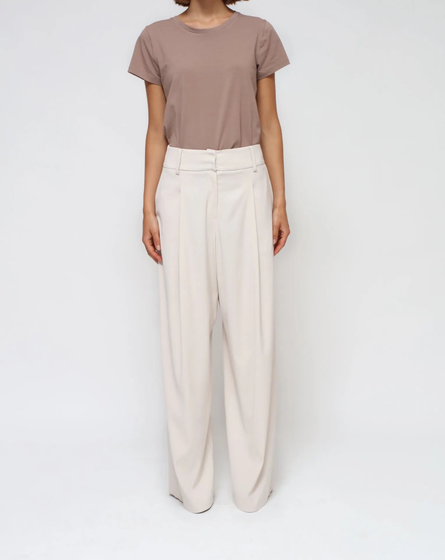 <tc>Pantalones palazzo blancos</tc>