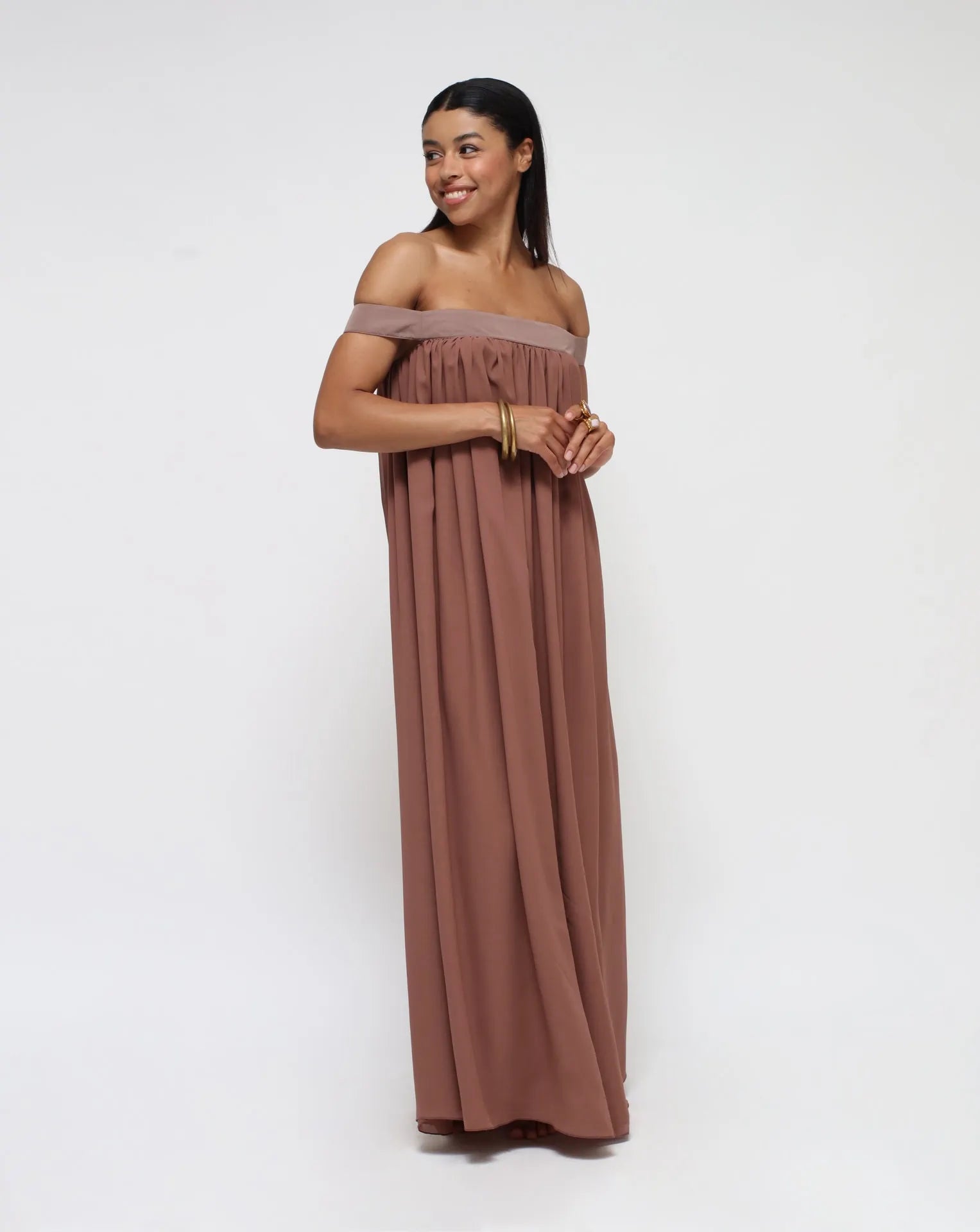 Vestido de seda