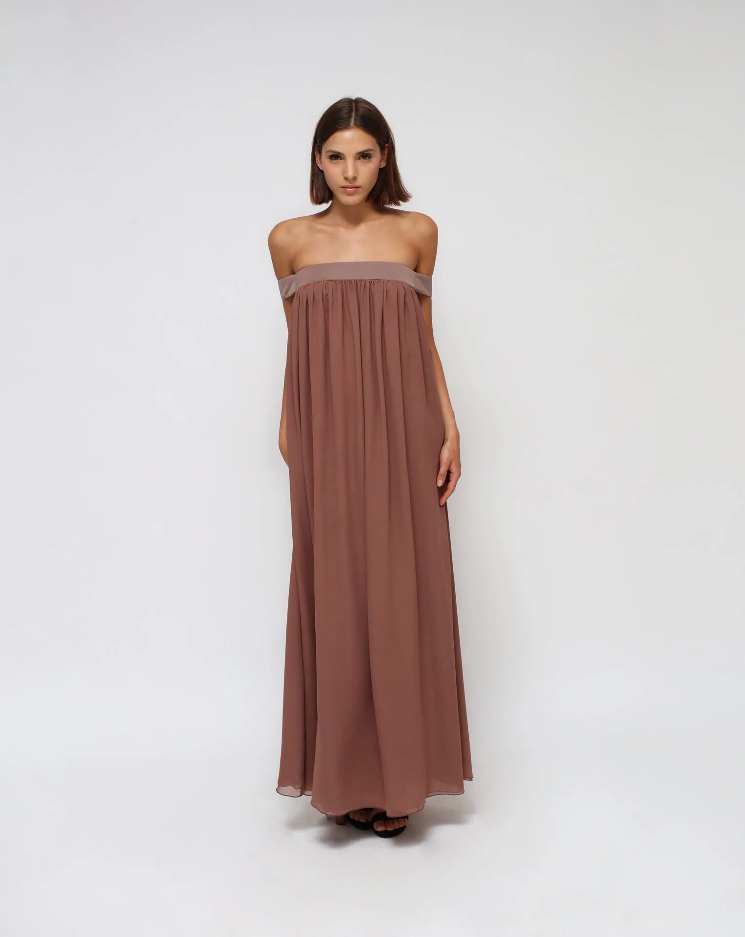Vestido de seda