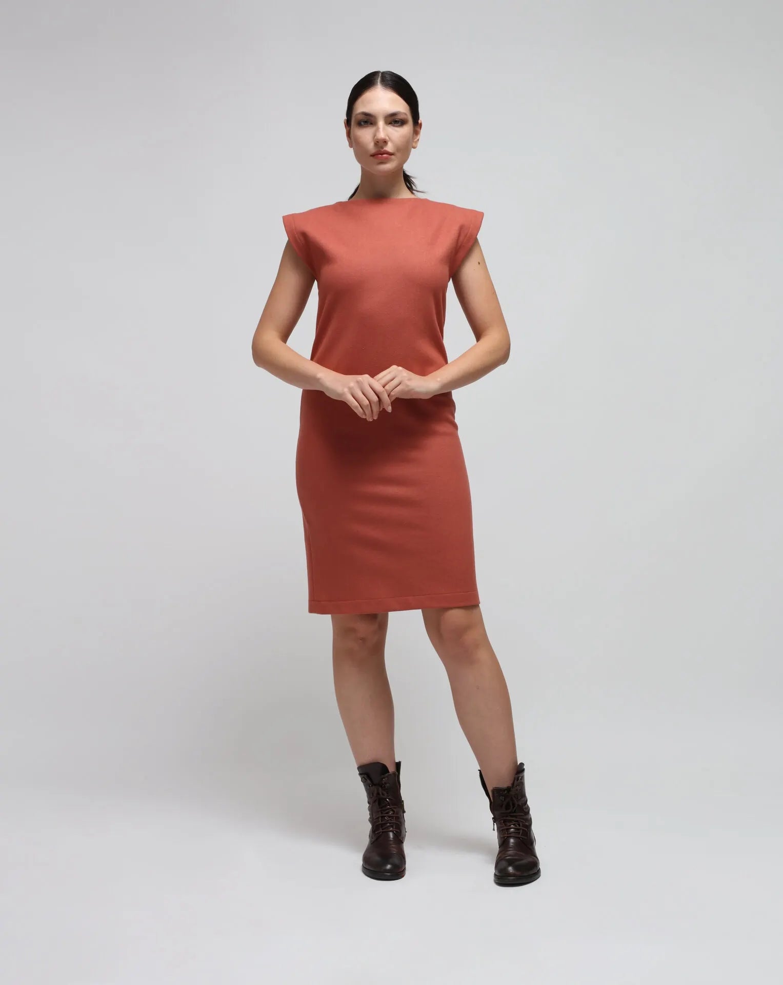 Robe de gaine en laine