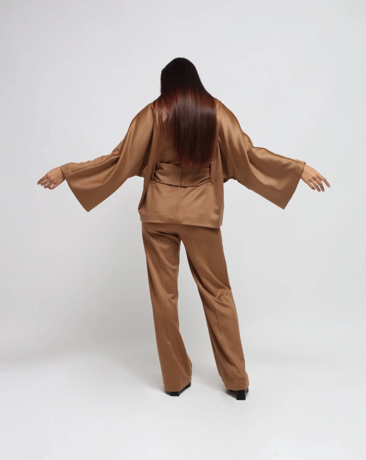 Camel Kimono Jacket