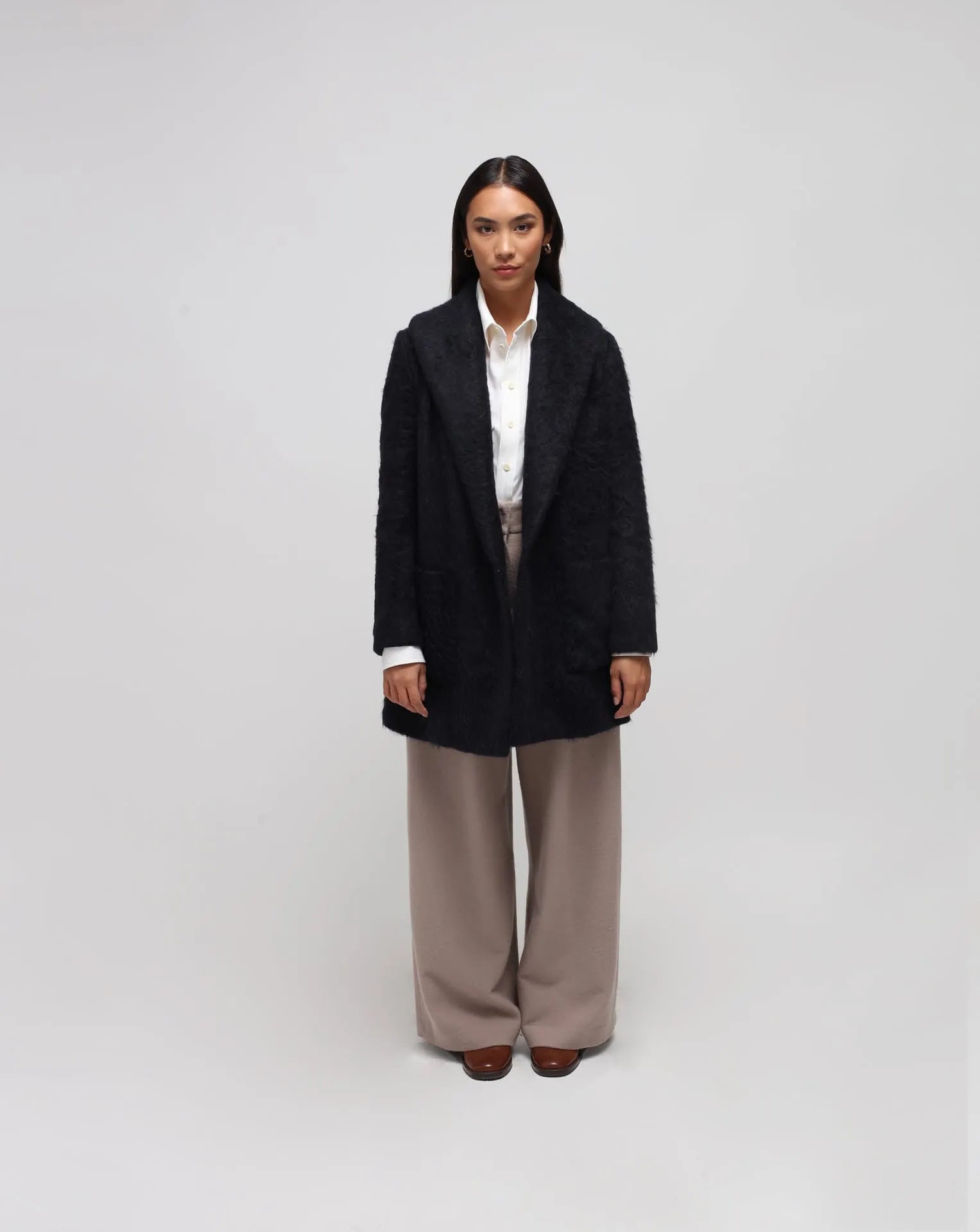 Winter Black Short Coat