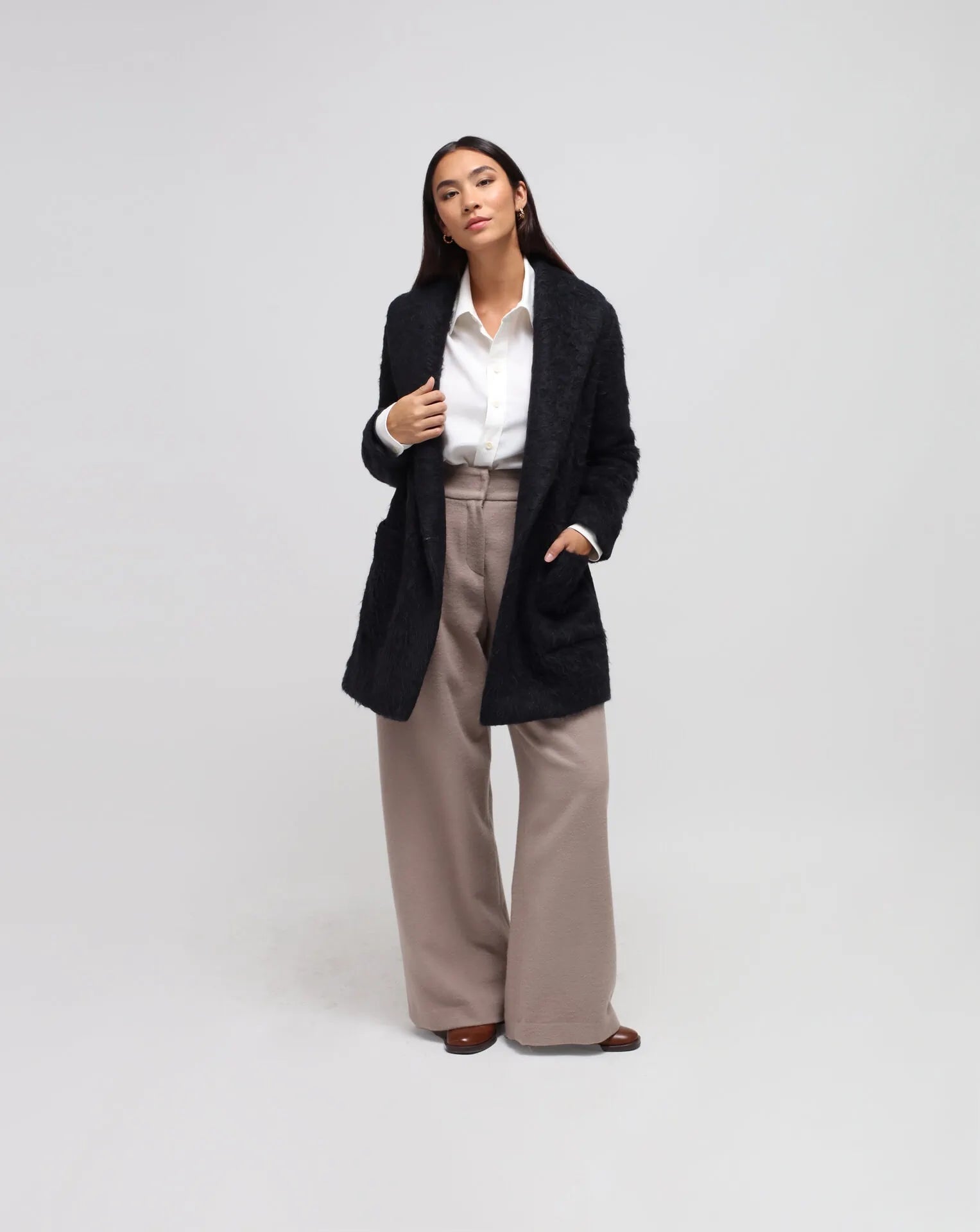 Winter Black Short Coat