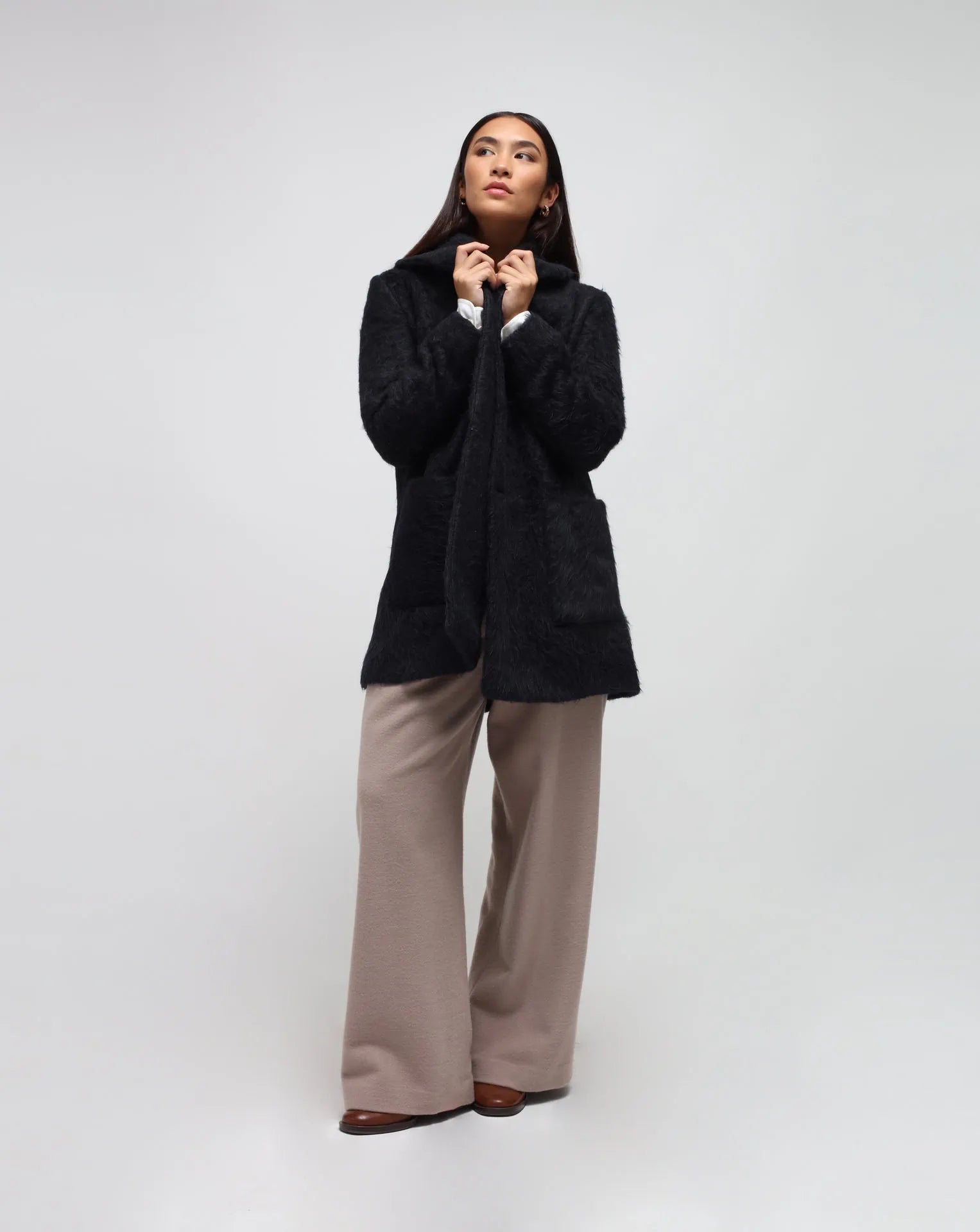 Winter Black Short Coat