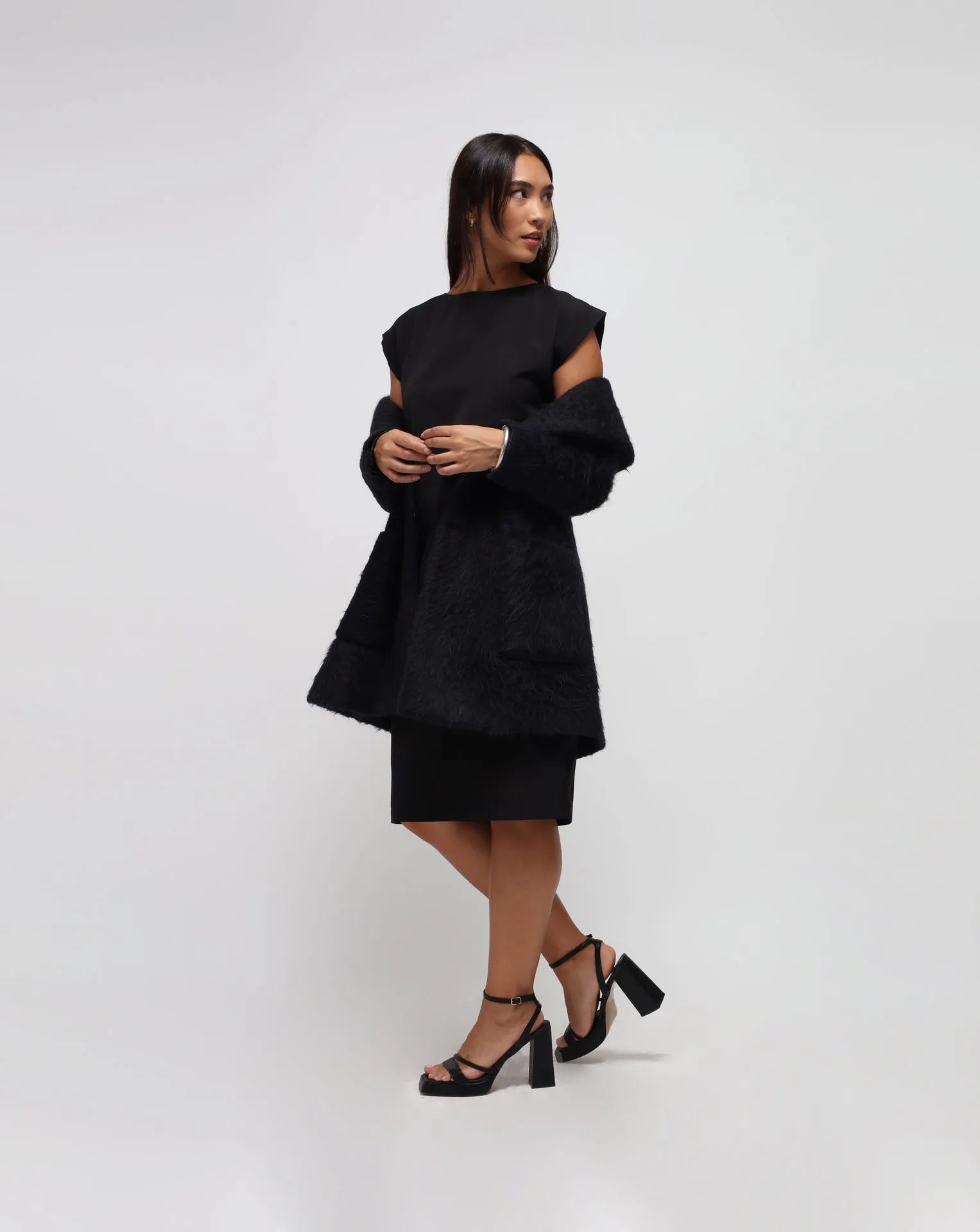 Winter Black Short Coat