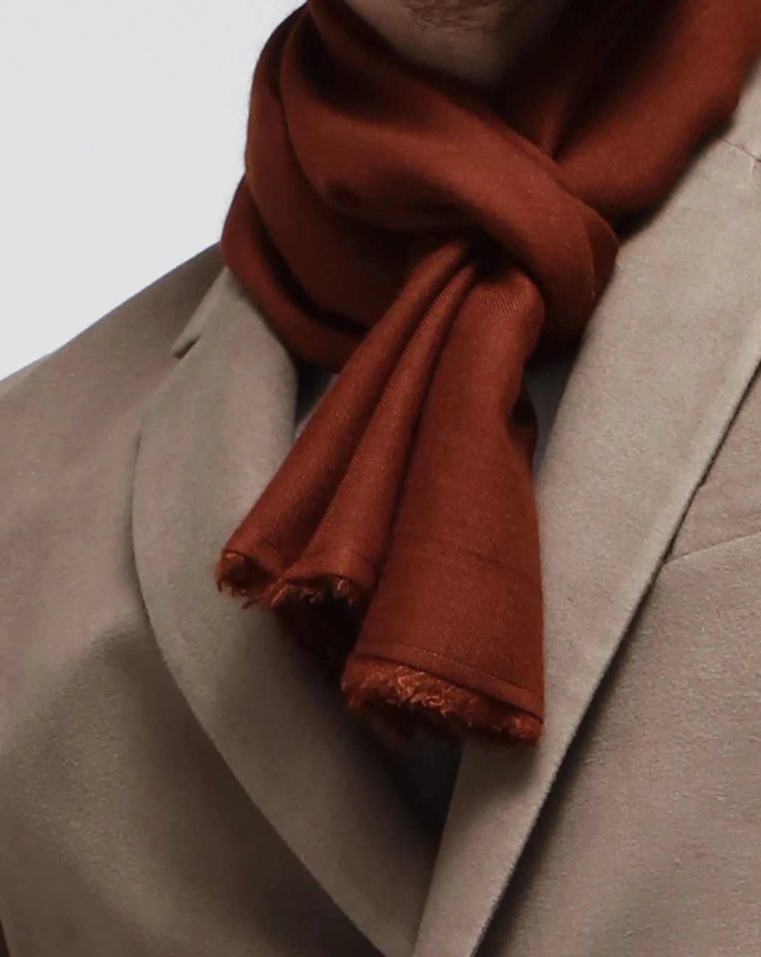 Short Cashmere Scarf