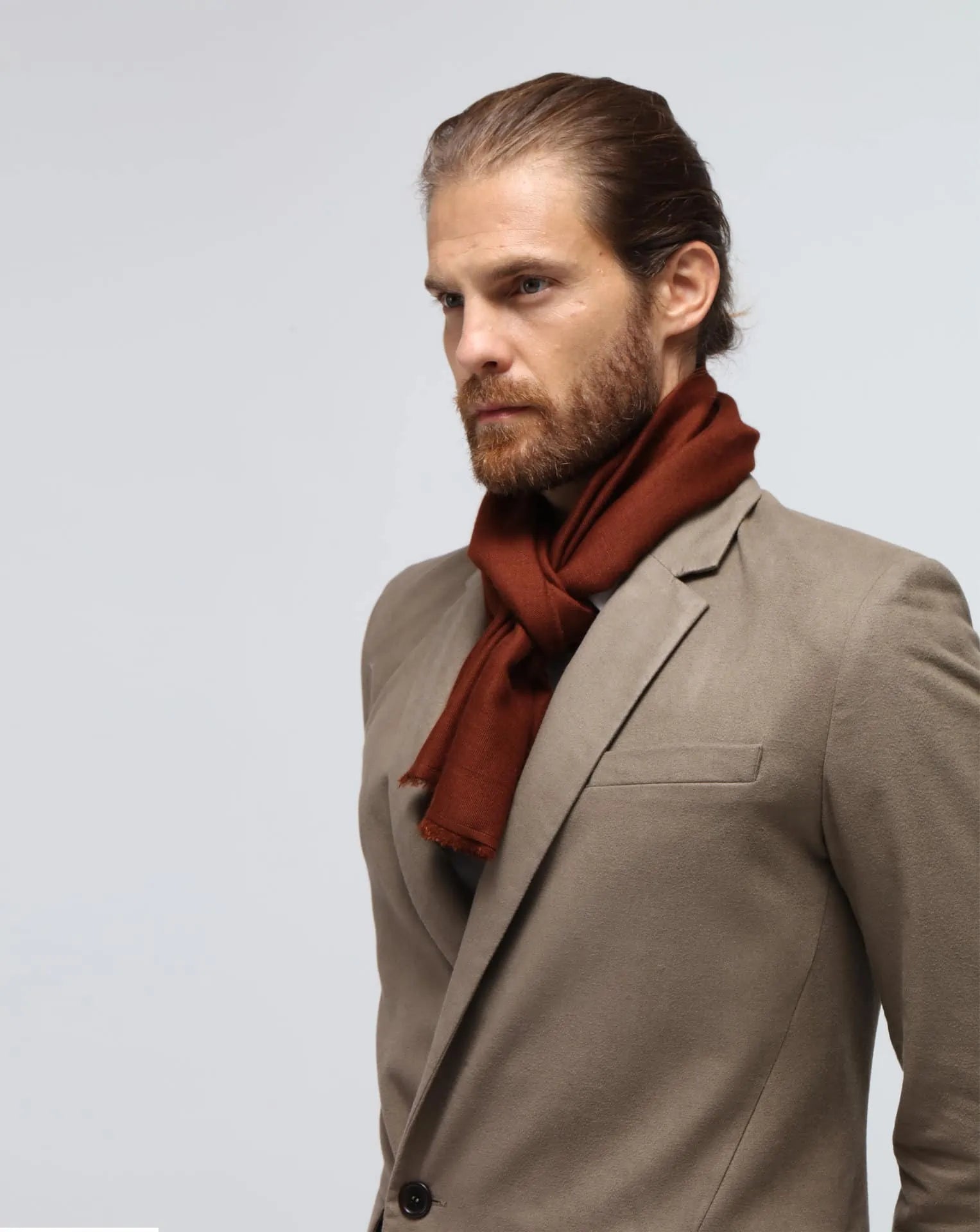 Abito a doppio petto beige