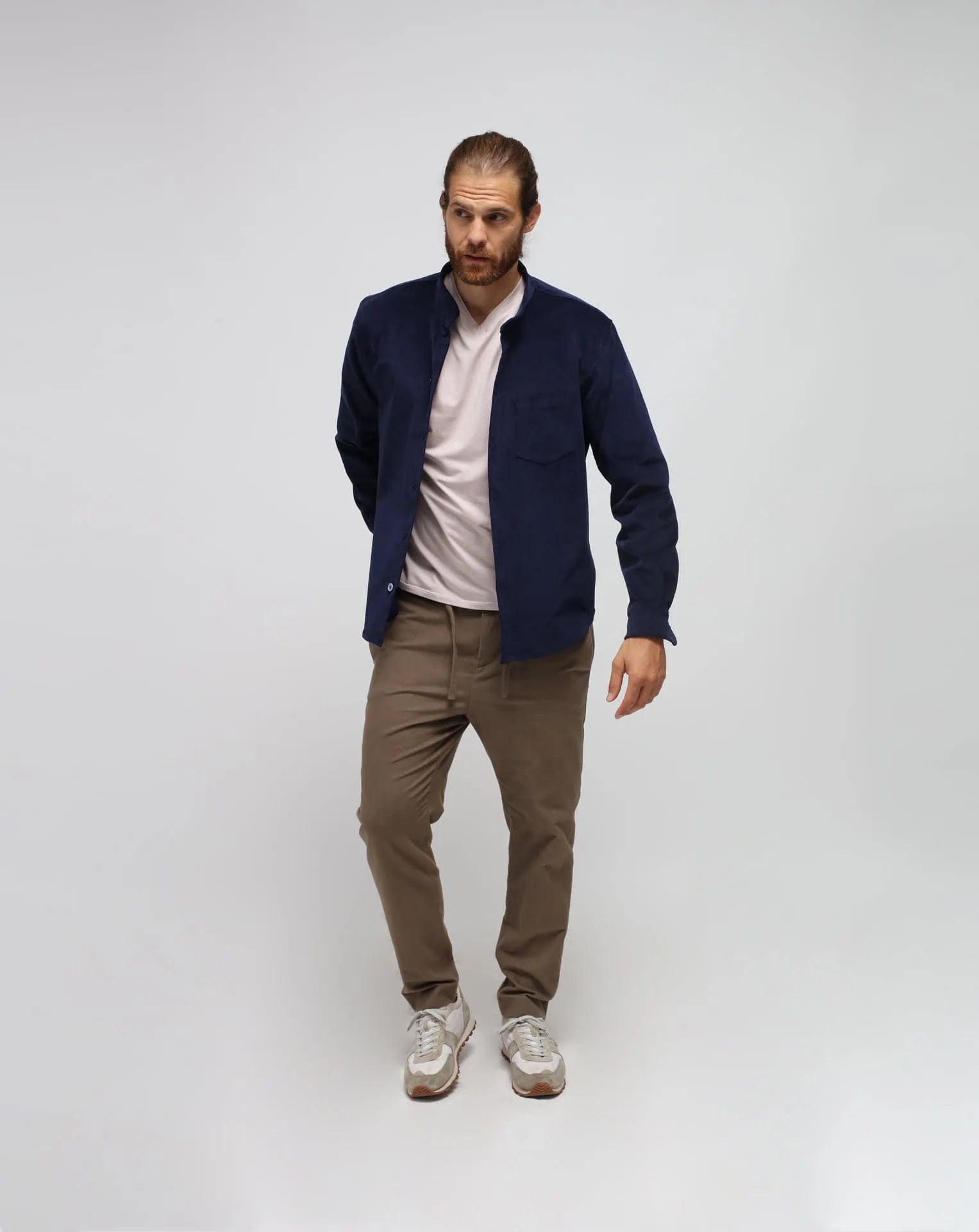 Jacket a maglietta coreana blu