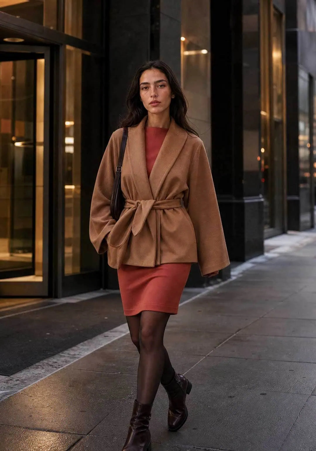 Office to Dinner Outfits for Winter Evenings