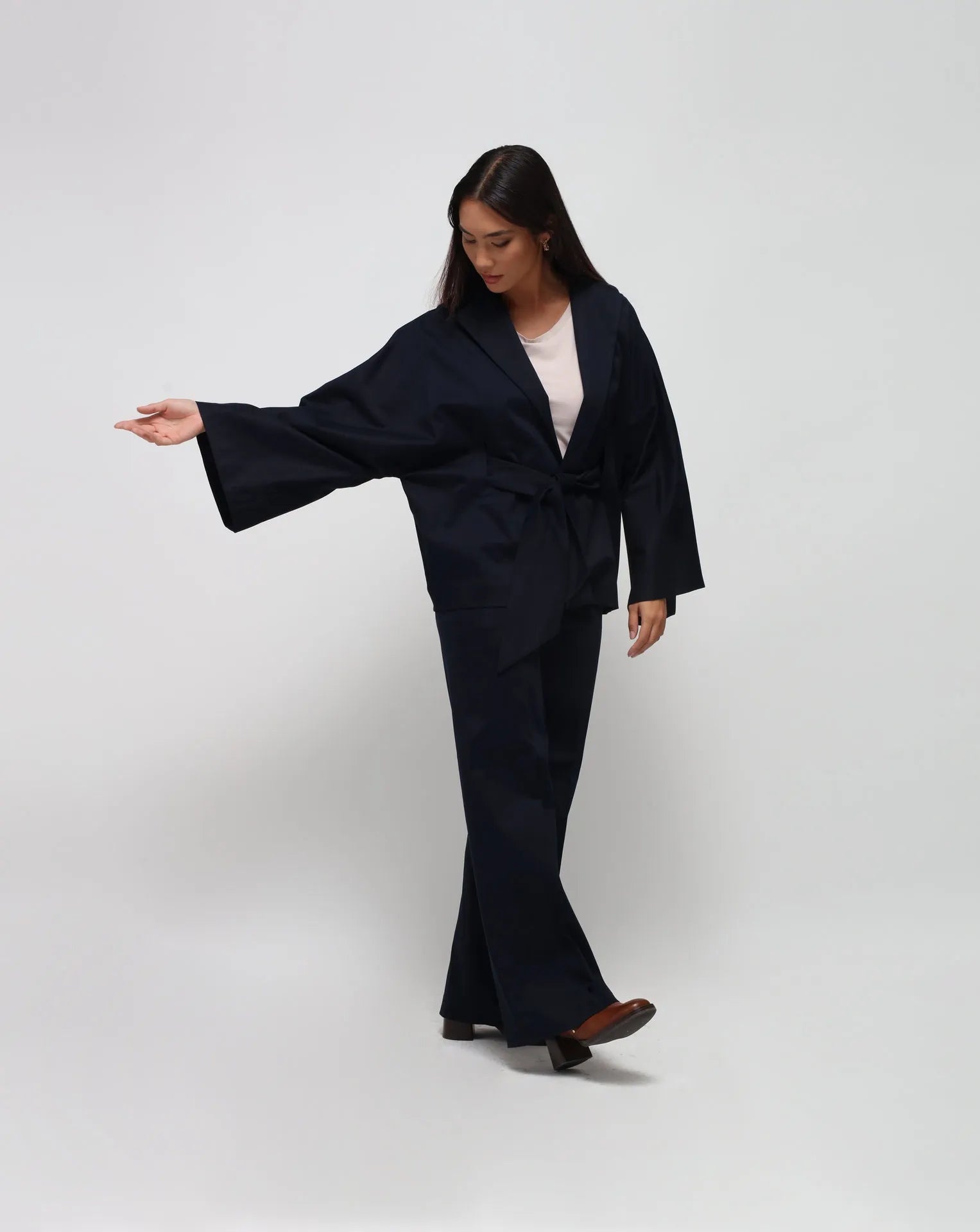 <tc>Tailleur Kimono in Blu </tc>